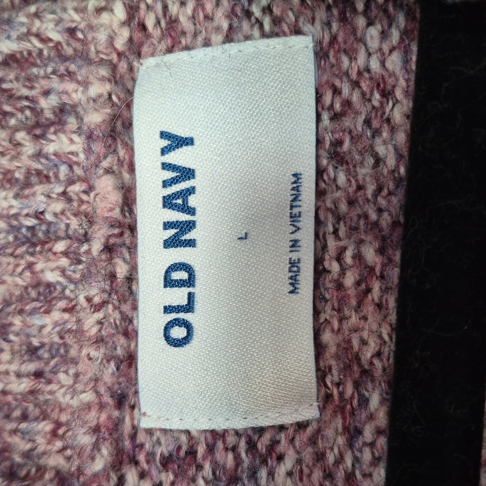 Old Navy Turtleneck Purple Sweater Size L - Picture 5 of 6